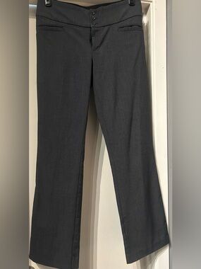 Charcoal Gray Straight Leg Dress Pants – Professional Workwear- Junior’s Size 9